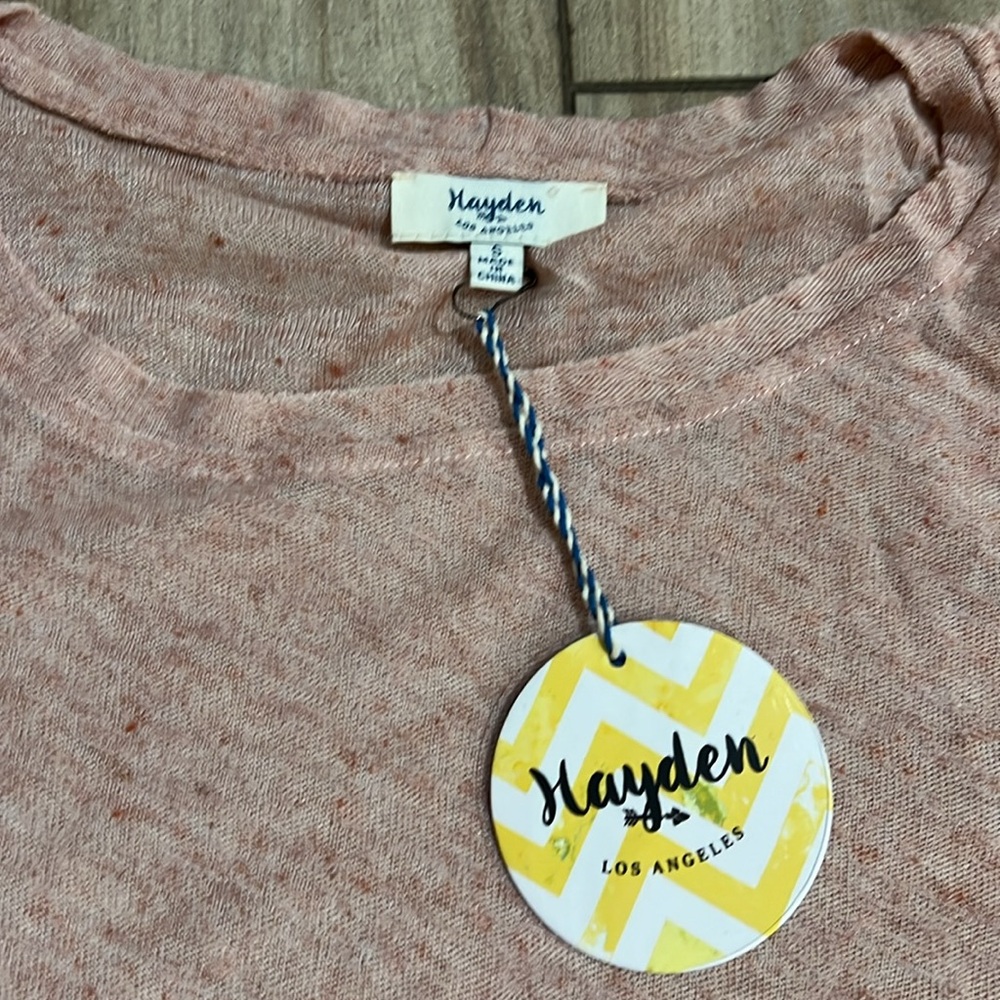 NWT Hayden Los Angeles Blush Tunic - Picture 2 of 5